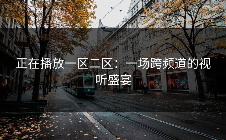 正在播放一区二区：一场跨频道的视听盛宴